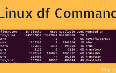 Linux中如何使用df命令检查磁盘空间使用信息